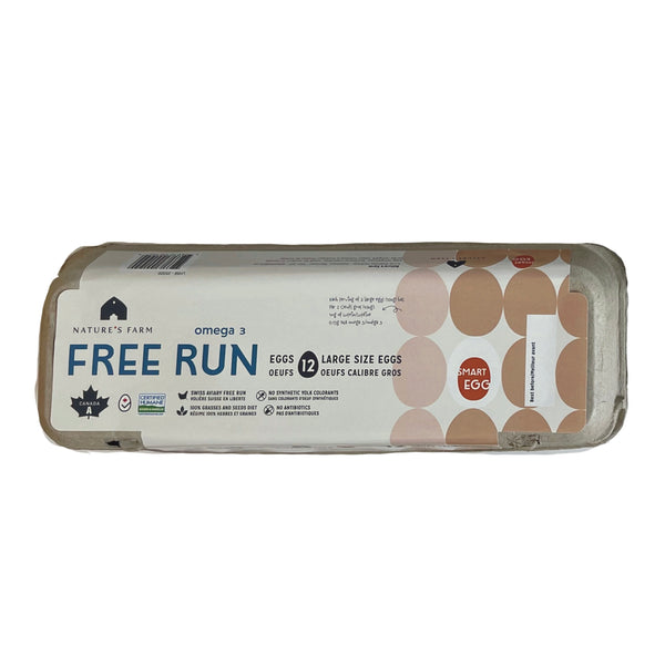 Free Run Eggs - 12 pack