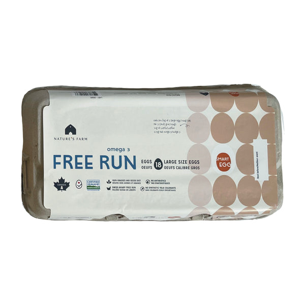 Free Run Eggs - 18 pack