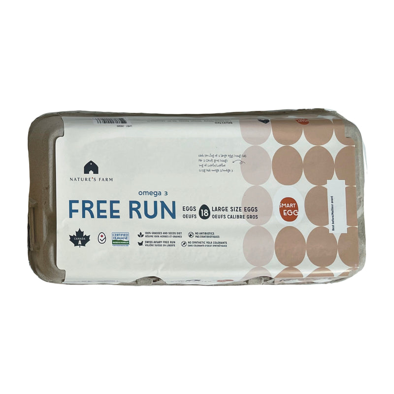 Free Run Eggs - 18 pack