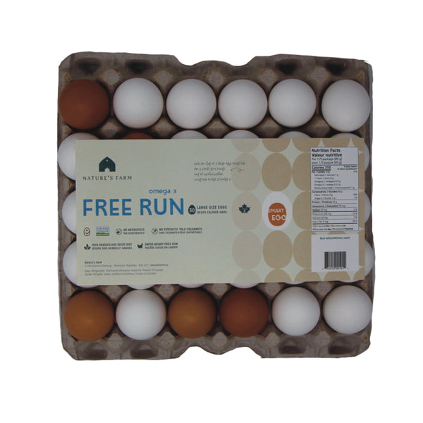Free Run Eggs - 30 pack