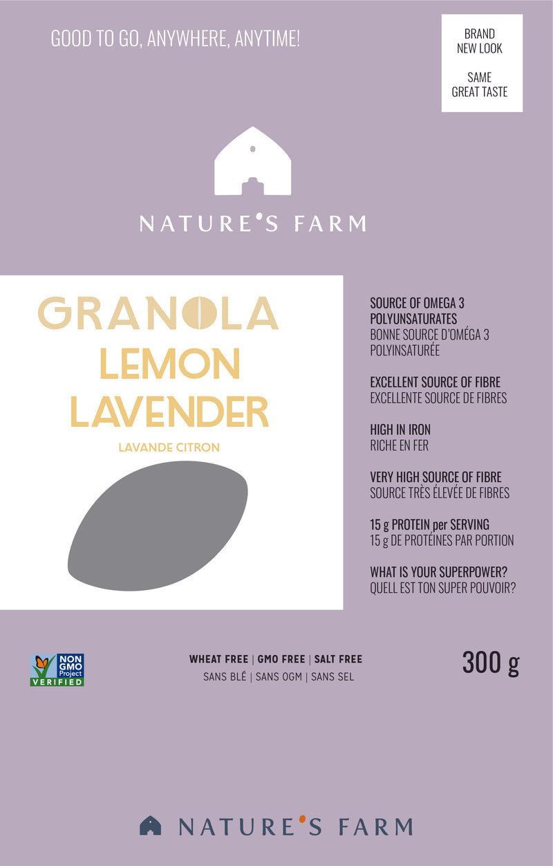 Lemon Lavender Granola
